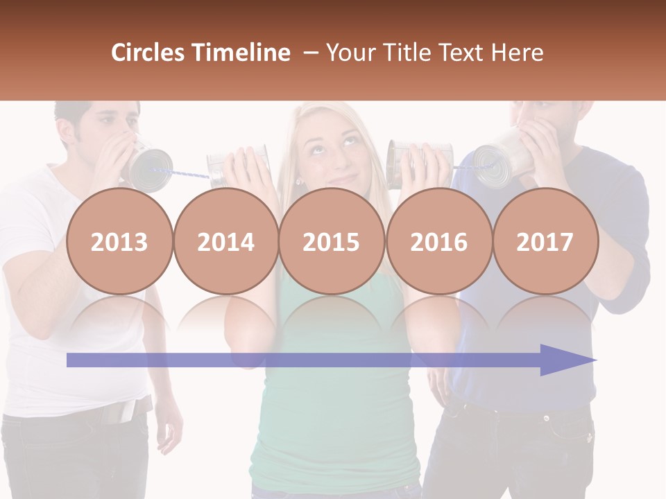 A Group Of People Standing Next To Each Other PowerPoint Template