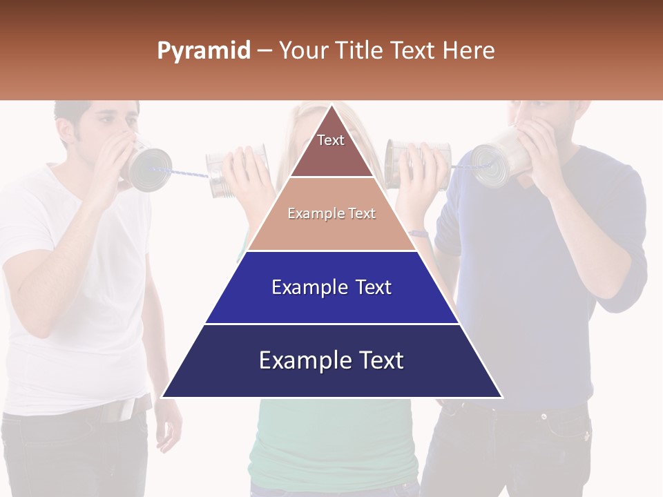 A Group Of People Standing Next To Each Other PowerPoint Template