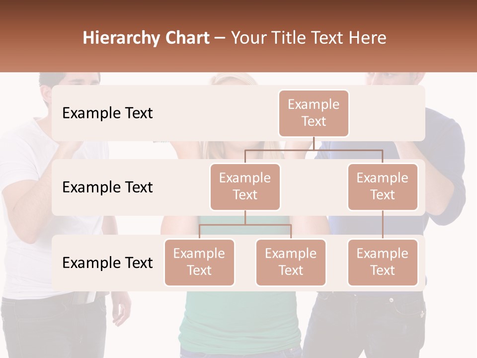 A Group Of People Standing Next To Each Other PowerPoint Template