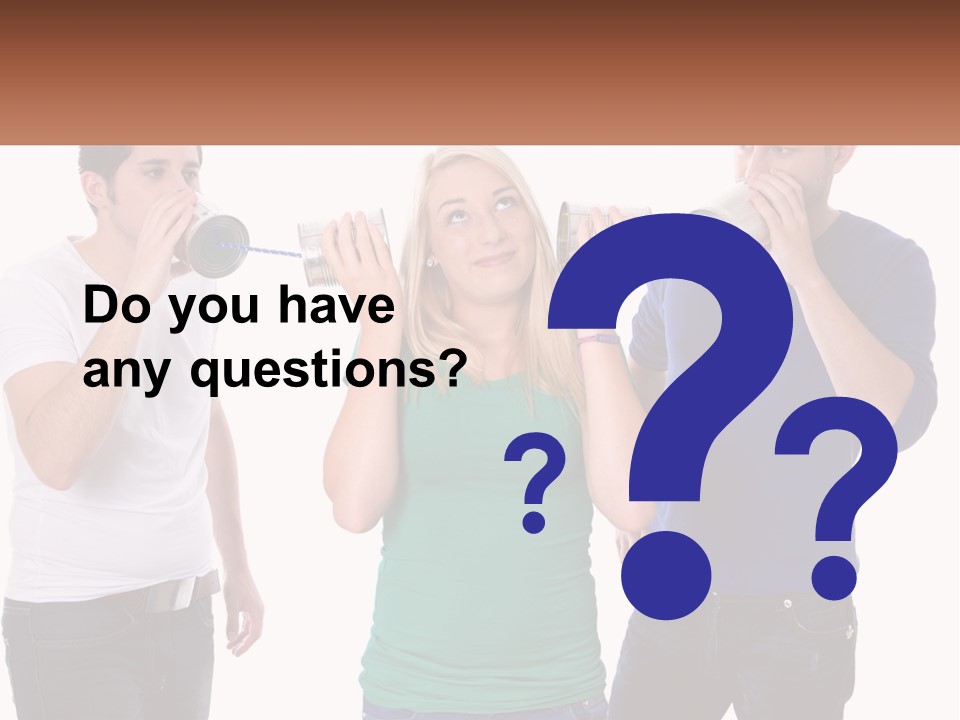 A Group Of People Standing Next To Each Other PowerPoint Template