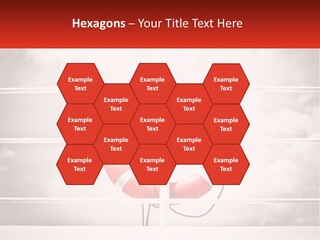 A Life Preserver In The Middle Of A Boxing Ring PowerPoint Template