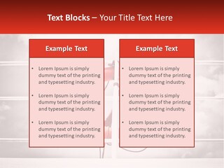A Life Preserver In The Middle Of A Boxing Ring PowerPoint Template