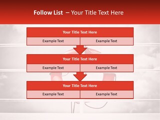 A Life Preserver In The Middle Of A Boxing Ring PowerPoint Template