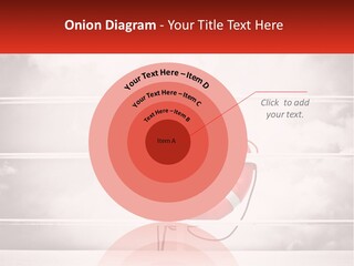 A Life Preserver In The Middle Of A Boxing Ring PowerPoint Template