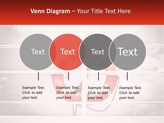 A Life Preserver In The Middle Of A Boxing Ring PowerPoint Template