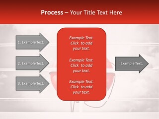 A Life Preserver In The Middle Of A Boxing Ring PowerPoint Template