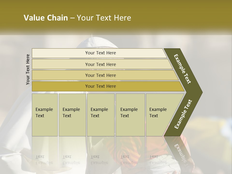 A Man Kissing A Small Child In Front Of A Building PowerPoint Template