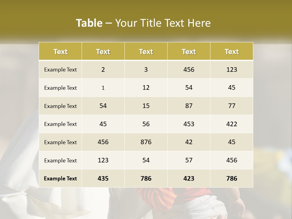A Man Kissing A Small Child In Front Of A Building PowerPoint Template