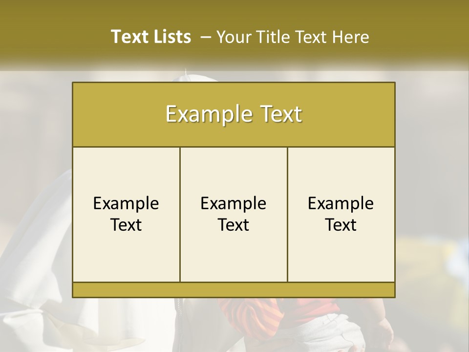 A Man Kissing A Small Child In Front Of A Building PowerPoint Template