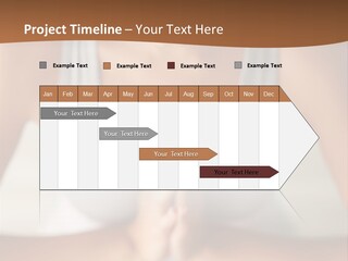 A Woman Sitting In A Yoga Position With Her Hands Together PowerPoint Template