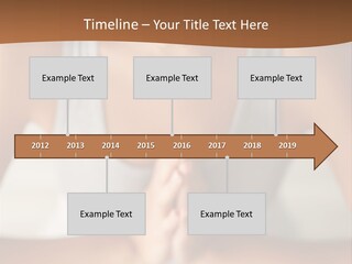 A Woman Sitting In A Yoga Position With Her Hands Together PowerPoint Template