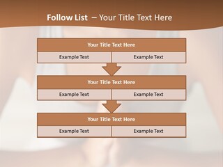A Woman Sitting In A Yoga Position With Her Hands Together PowerPoint Template
