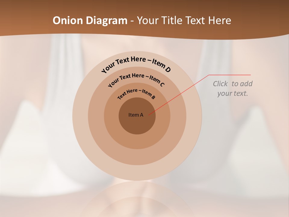 A Woman Sitting In A Yoga Position With Her Hands Together PowerPoint Template
