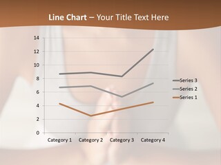 A Woman Sitting In A Yoga Position With Her Hands Together PowerPoint Template