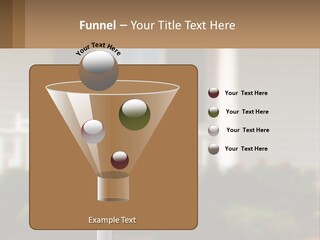 A Mailbox With A Red Arrow Sticking Out Of It PowerPoint Template