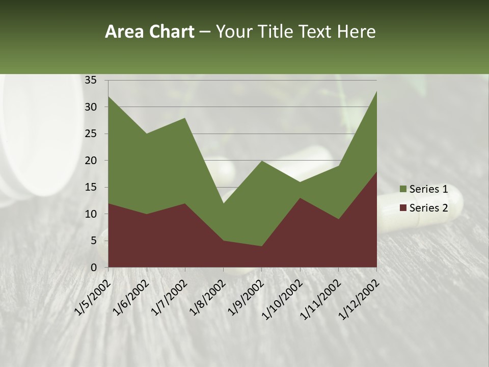 A Bunch Of Pills Sitting On Top Of A Wooden Table PowerPoint Template