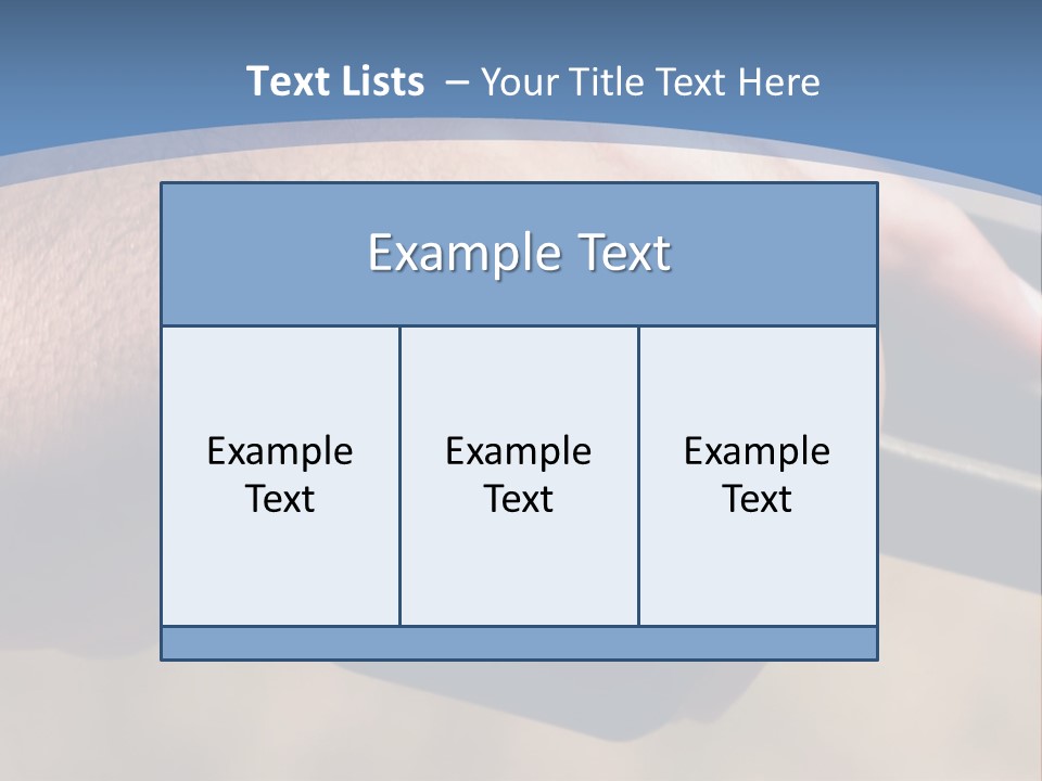 A Hand Holding A Gun In Front Of A Blue Sky PowerPoint Template