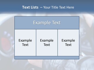 A Person Driving A Car With A Steering Wheel PowerPoint Template