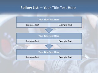 A Person Driving A Car With A Steering Wheel PowerPoint Template