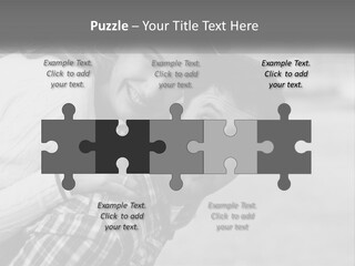 A Man Holding A Woman In His Arms PowerPoint Template