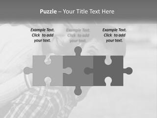 A Man Holding A Woman In His Arms PowerPoint Template