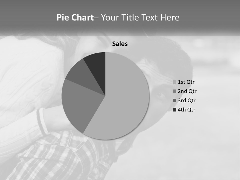 A Man Holding A Woman In His Arms PowerPoint Template