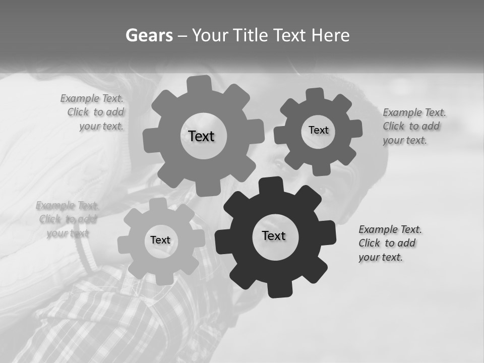 A Man Holding A Woman In His Arms PowerPoint Template