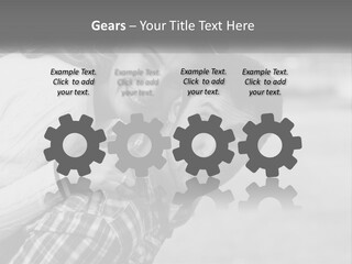 A Man Holding A Woman In His Arms PowerPoint Template