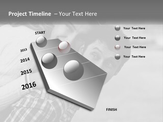 A Man Holding A Woman In His Arms PowerPoint Template