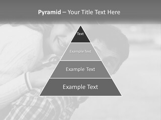 A Man Holding A Woman In His Arms PowerPoint Template