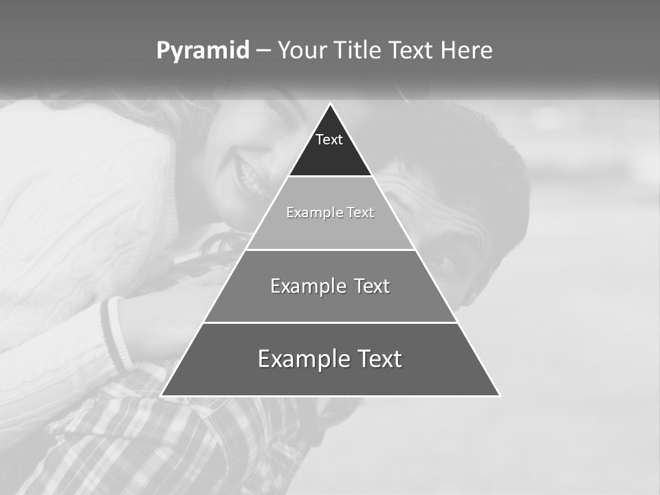 A Man Holding A Woman In His Arms PowerPoint Template