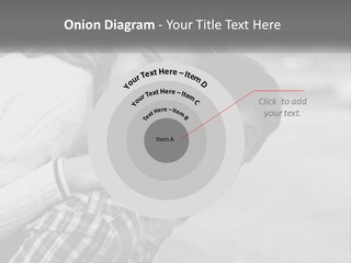 A Man Holding A Woman In His Arms PowerPoint Template