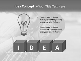 A Man Holding A Woman In His Arms PowerPoint Template