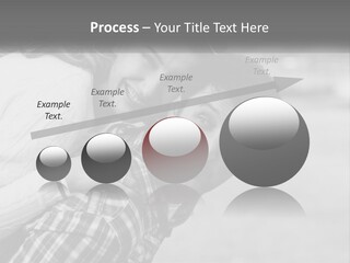 A Man Holding A Woman In His Arms PowerPoint Template