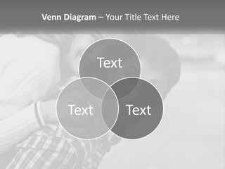 A Man Holding A Woman In His Arms PowerPoint Template