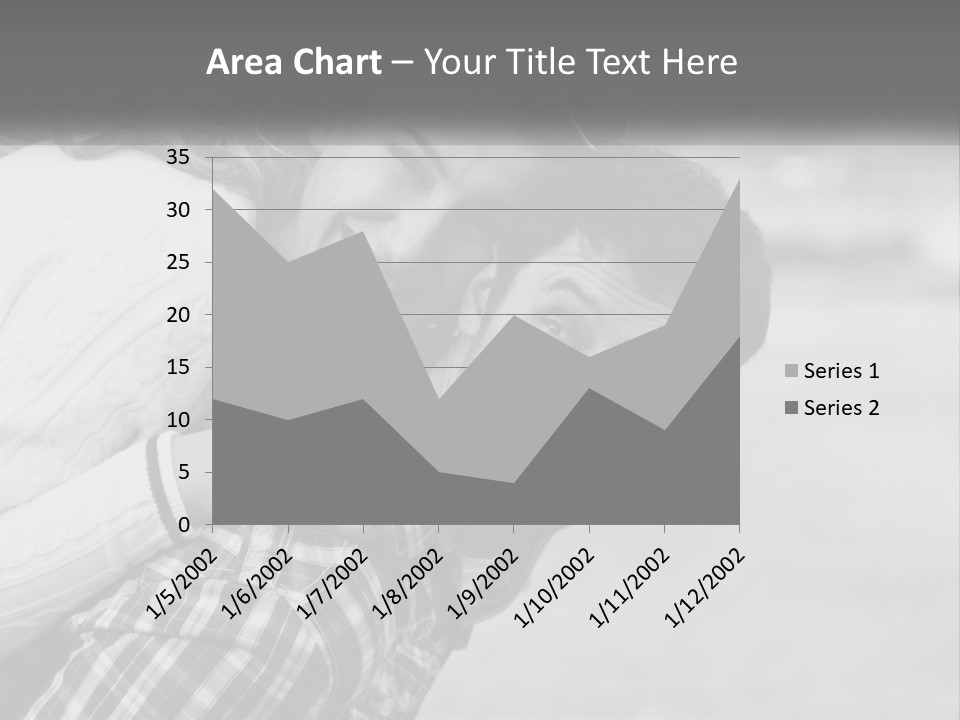 A Man Holding A Woman In His Arms PowerPoint Template