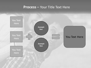 A Man Holding A Woman In His Arms PowerPoint Template