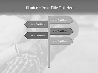 A Man Holding A Woman In His Arms PowerPoint Template