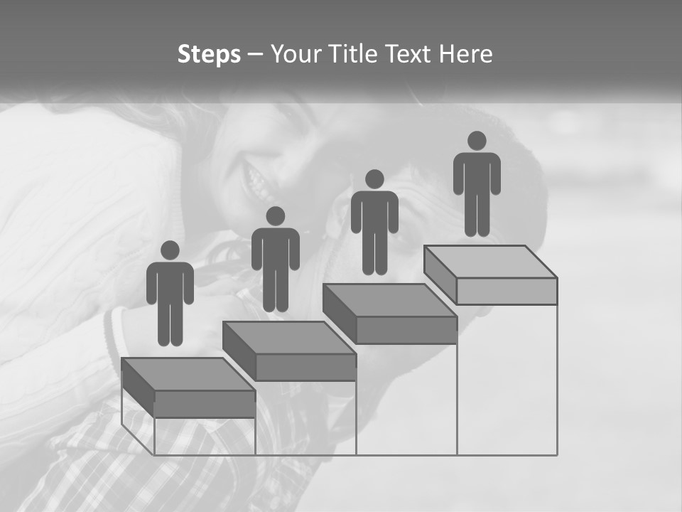 A Man Holding A Woman In His Arms PowerPoint Template