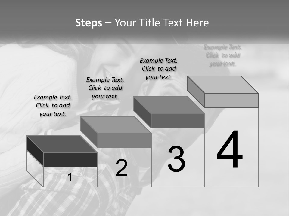 A Man Holding A Woman In His Arms PowerPoint Template