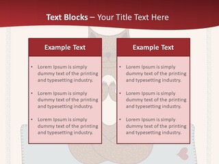 A Brown Cat Sitting On Top Of A Blue Pillow PowerPoint Template