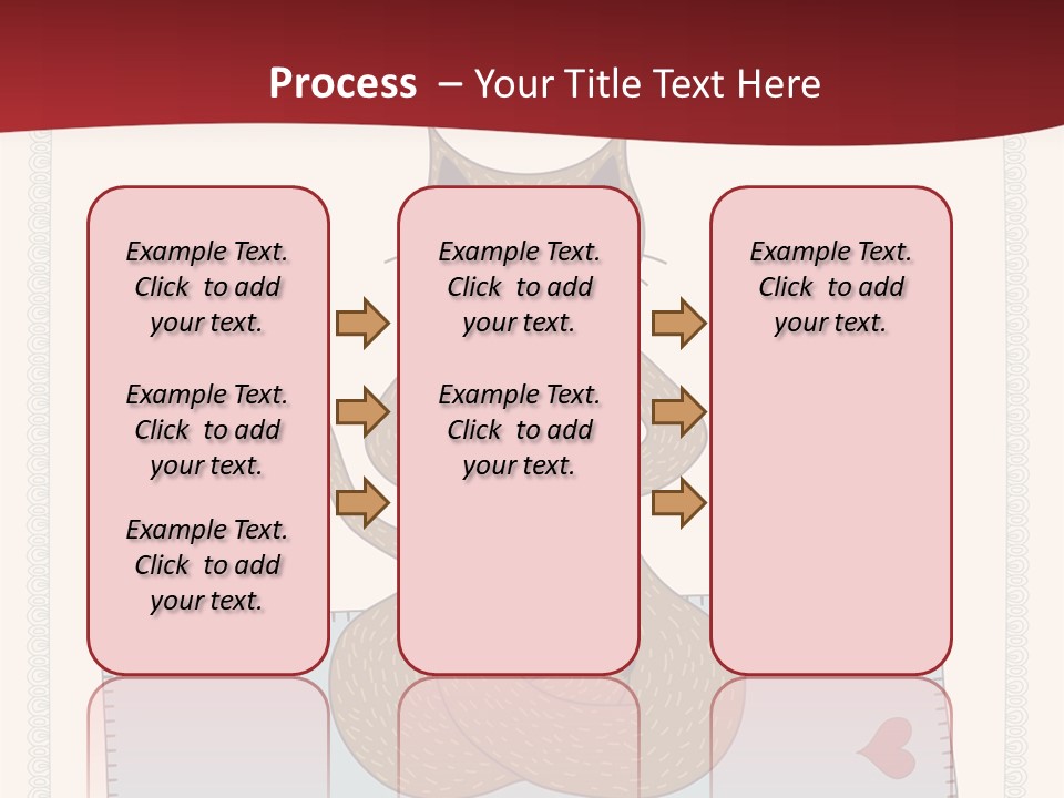 A Brown Cat Sitting On Top Of A Blue Pillow PowerPoint Template