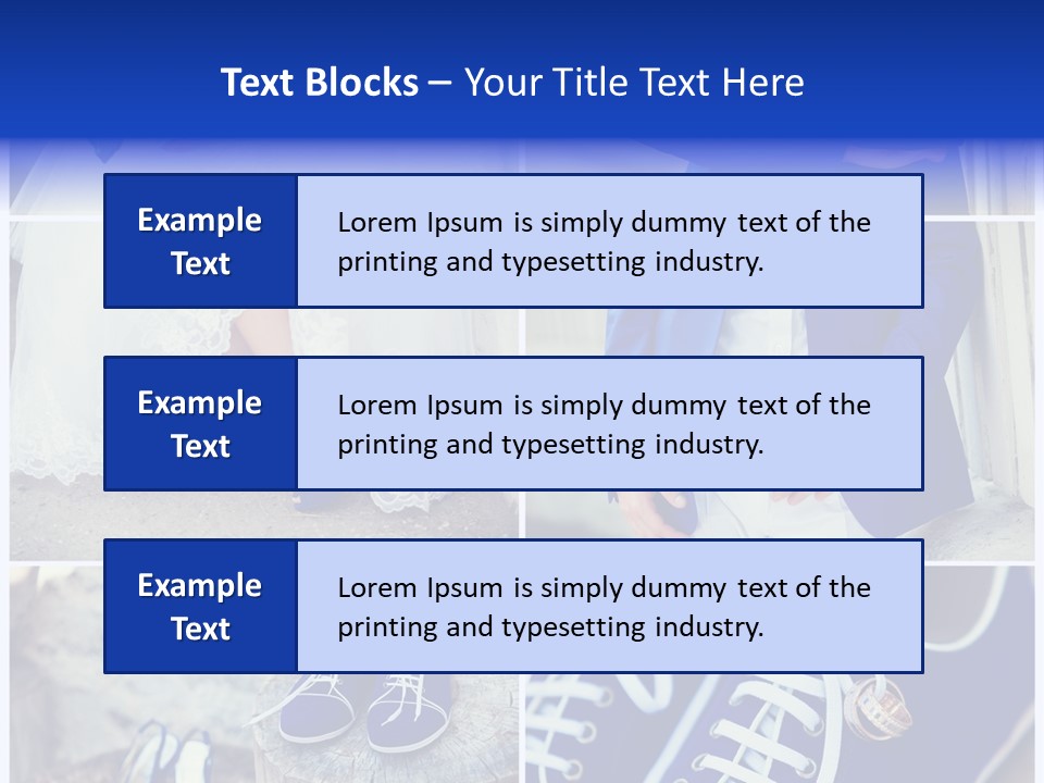 A Collage Of Photos Of A Bride And Groom PowerPoint Template