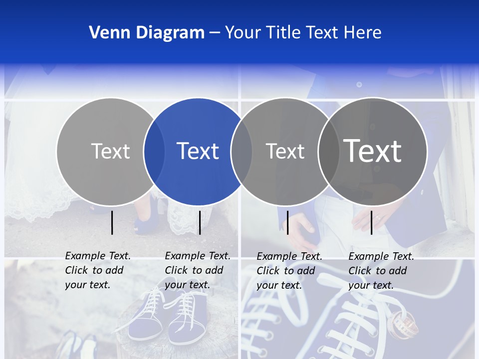 A Collage Of Photos Of A Bride And Groom PowerPoint Template