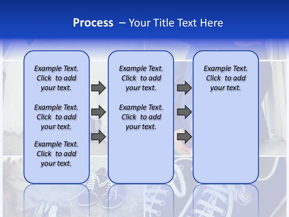 A Collage Of Photos Of A Bride And Groom PowerPoint Template