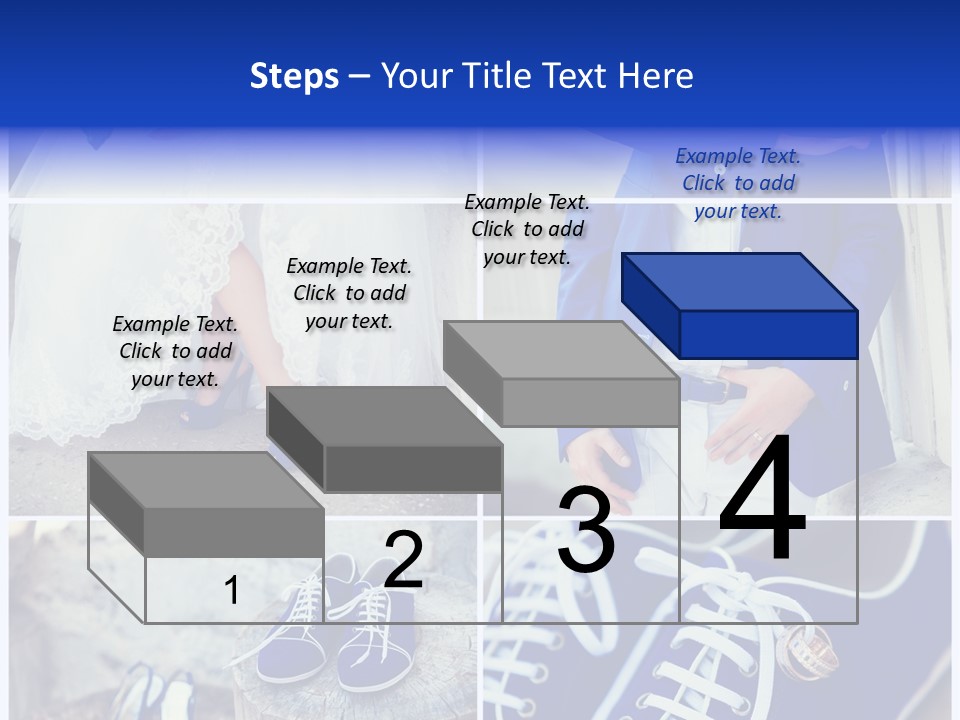 A Collage Of Photos Of A Bride And Groom PowerPoint Template