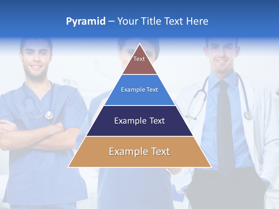 A Group Of Doctors Standing Next To Each Other PowerPoint Template