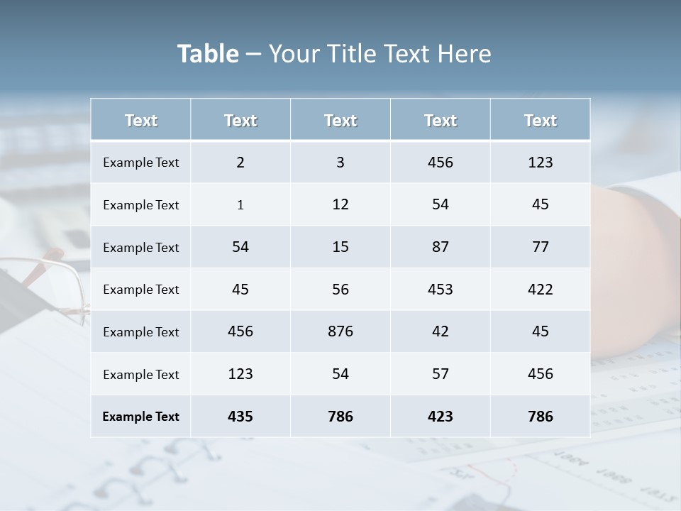 A Person Writing On A Piece Of Paper With A Calculator And Pen PowerPoint Template