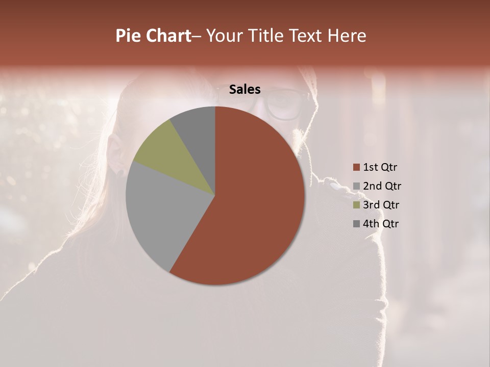 A Man And Woman Are Posing For A Picture PowerPoint Template