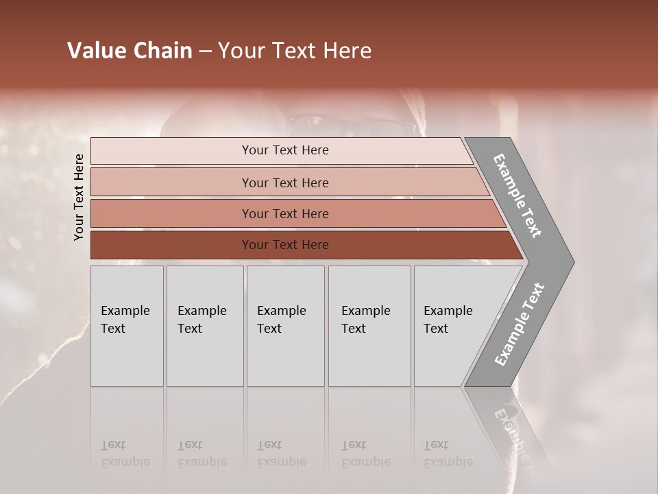 A Man And Woman Are Posing For A Picture PowerPoint Template